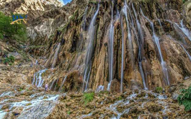 آبشار زیبای مارگون در استان فارس